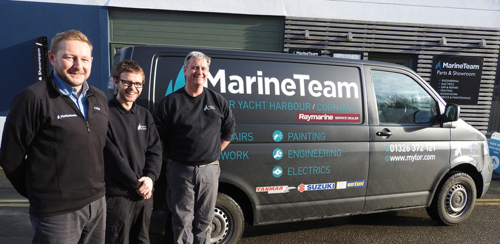 Mylor Yacht Harbour appointed South West Raymarine Dealership, Falmouth, Cornwall