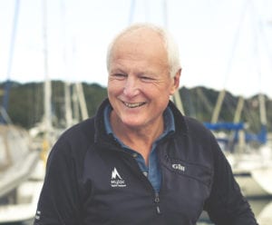 Mylor says bon voyage to John Whitford, marina supervisor who has retired this week.