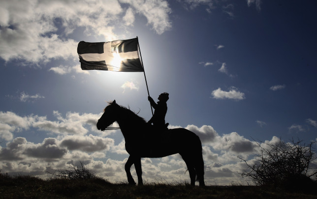 St Piran's Day in Cornwall. Photo supplied by Visit Cornwall
