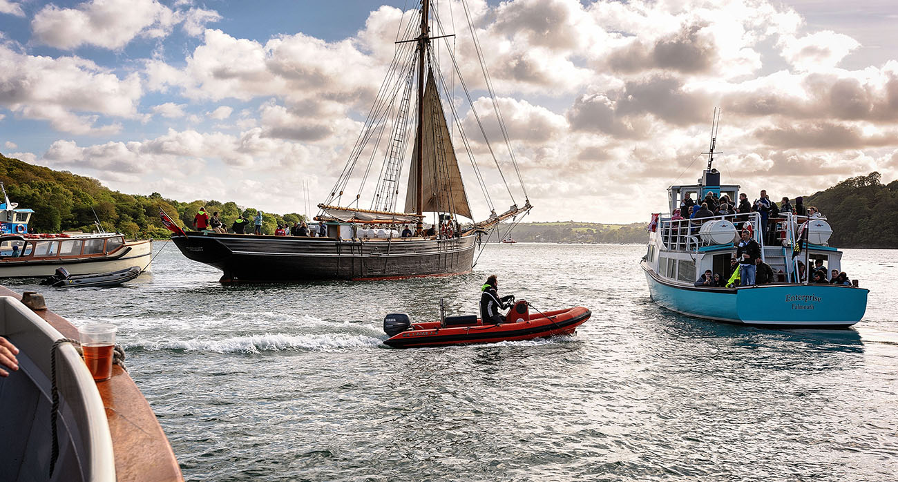 Fal River Festival Cornwall, celebrrating life in and around the Fal Estuary in Cornwall