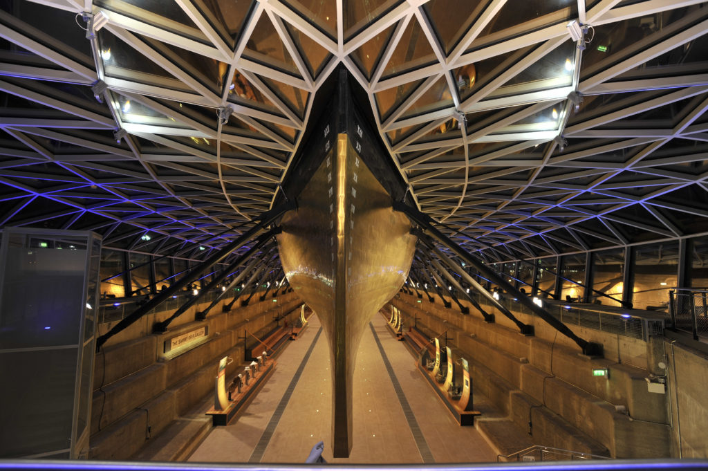 Cutty-Sark-Dry-Berth-Evening-In-House-Lighting-copyright-National-Maritime-Museum-London