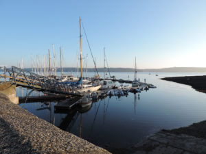 Mylor Yacht Harbour is in an Area of Outstanding Natural Beauty in Cornwall