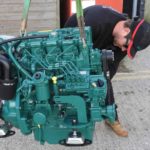 Volvo Penta D2-75 Marine Engine Installation, Mylor Cornwall